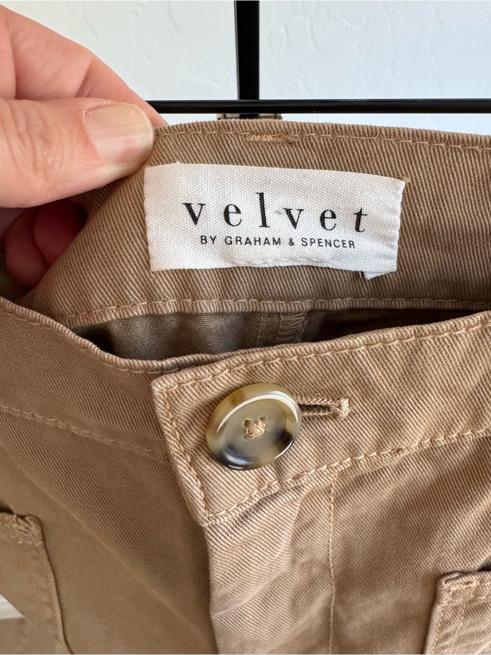 Velvet by Graham & Spencer Brylie Barrel Leg Pants in Pike - Picture 3 of 10